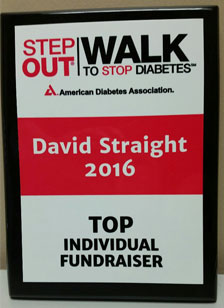 Dave's award, congrats!